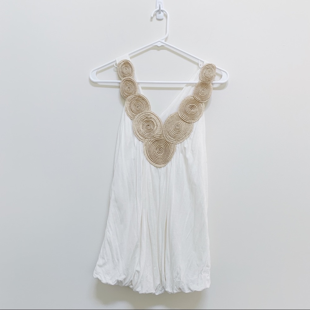 GOLD DETAIL BLOUSE